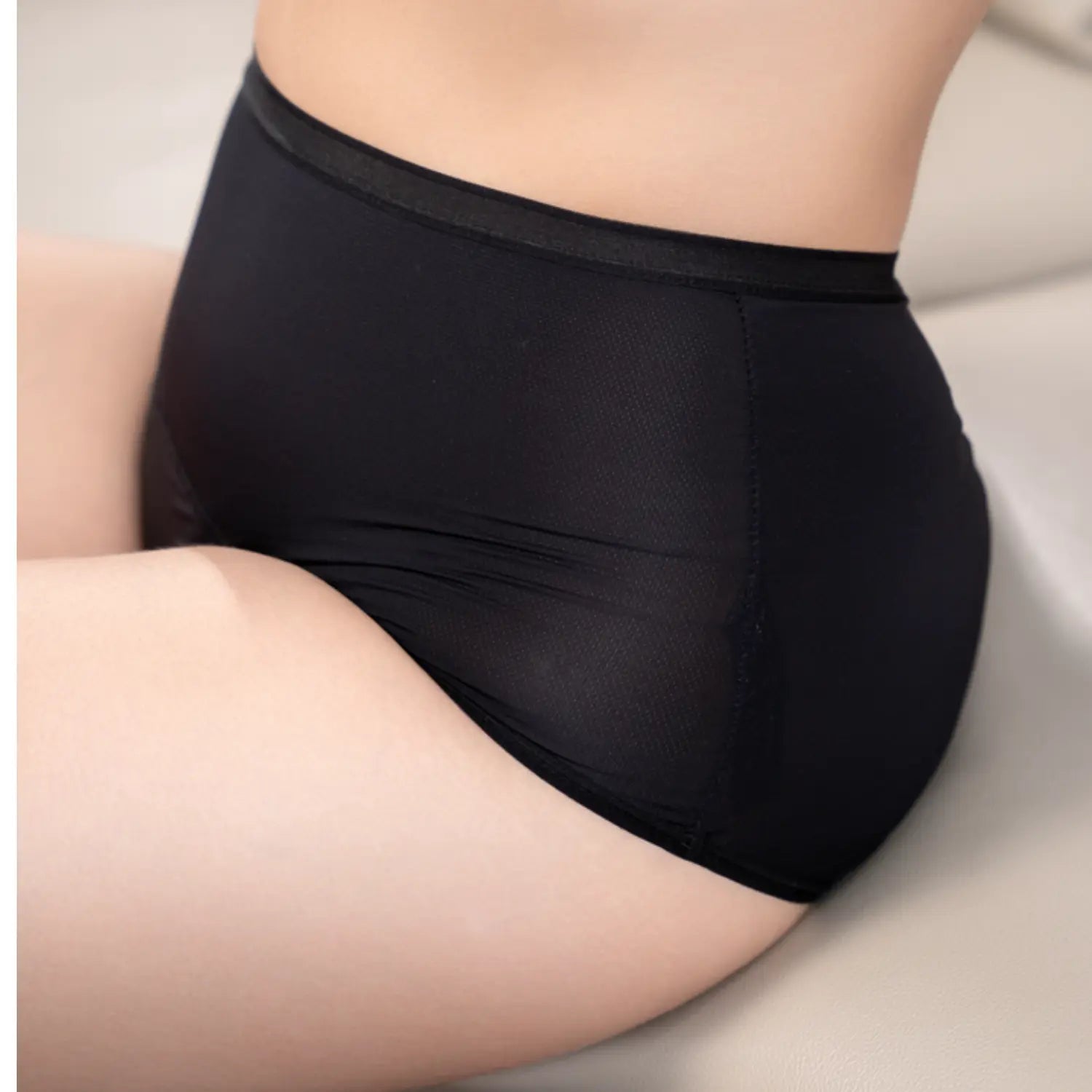 Best Incontinence Underwear for Woman - Leak Proof Ice Silk (Black)Underleak