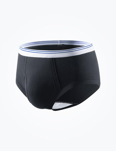 Men's Washable Incontinence Briefs with Fly - M65