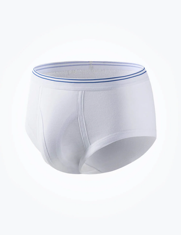 Men's Washable Incontinence Briefs with Fly - M65